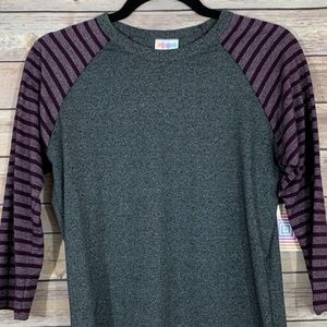 LuLaRoe Women's Randy Baseball Top Brand New